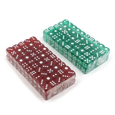 13.8MM Colorful Round Corner Dices
