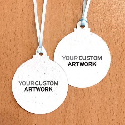 Double-Sided Christmas Ball Ornaments