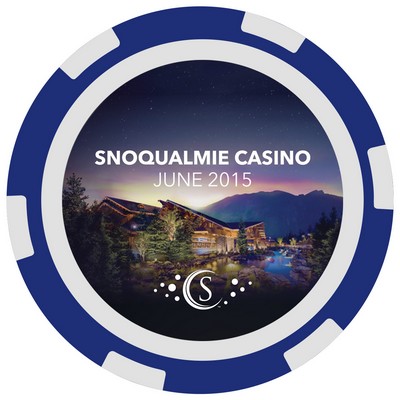 6-Stripe Poker Chips (9 Colors) Fast Production 3-5 Days! No Minimums (2 Side Imprint)