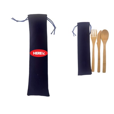 Bamboo Utensil Set
